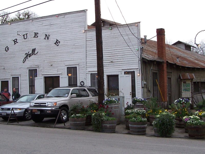 Gruene Hall, el histórico salón de baile en New Braunfels