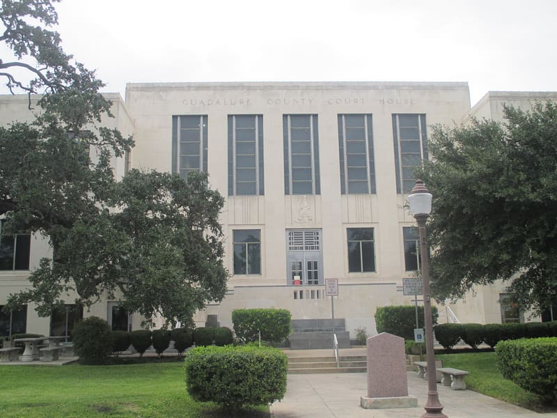 The Guadalupe County Courthouse in Seguin