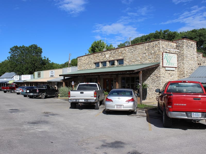 Shops in downtown Wimberley